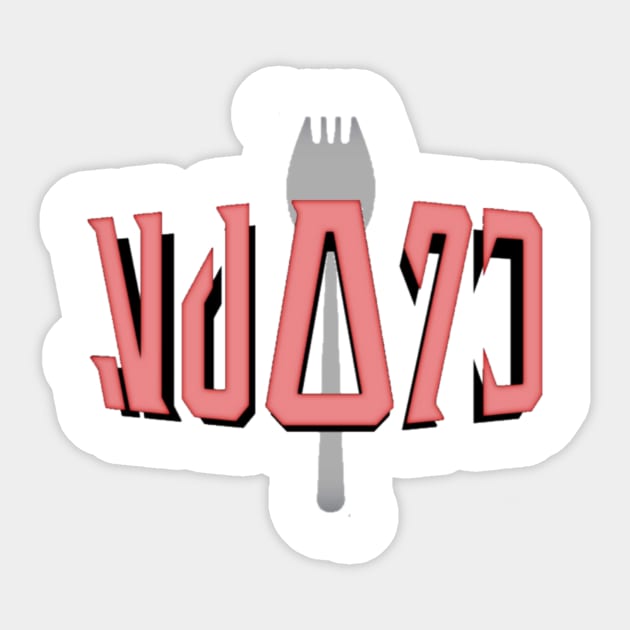 Spork Sticker by DarthEkim